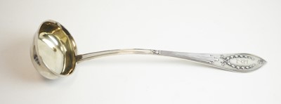 Lot 176 - Latvian silver ladle