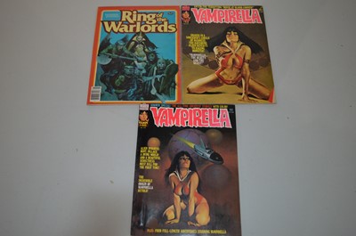 Lot 1314 - Vampirella; and Warren Presents: Ring of the Warlords.