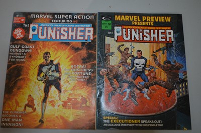 Lot 1315 - Marvel Preview and Marvel Super Action.