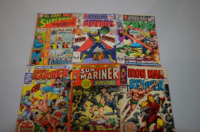 Lot 1326 - Iron Man and Sub-Mariner; and other comics.