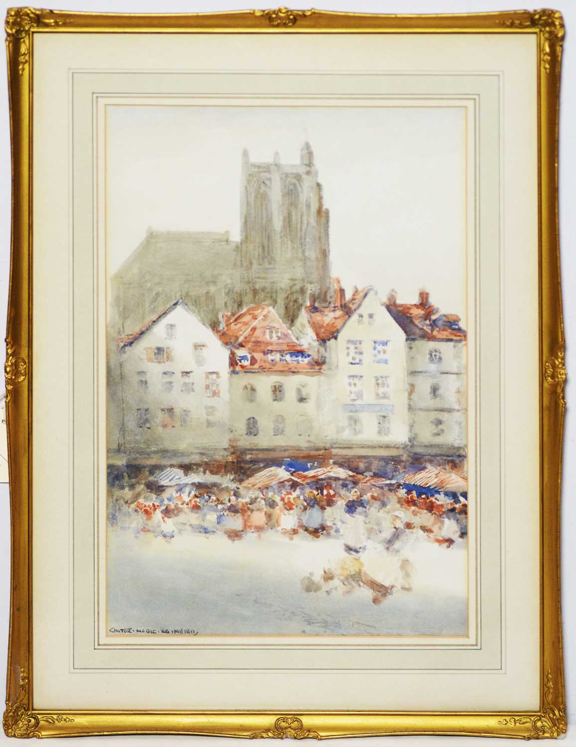 Lot 476 - Victor Noble Rainbird - watercolour.