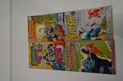 Lot 1335 - The Flash; Detective Comics; and others.