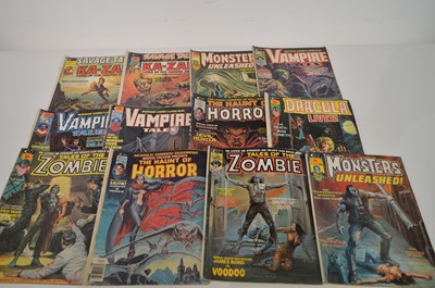 Lot 1339 - Curtis Magazine Horror titles.