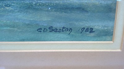 Lot 931 - G D Seaton - watercolour