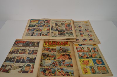 Lot 1359 - Original newspaper comics sections; and other comics.