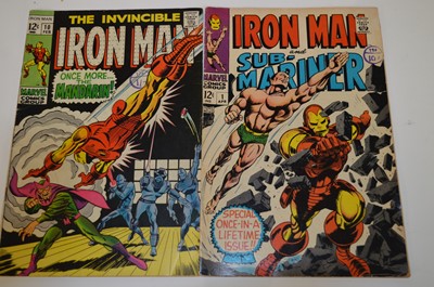 Lot 1368 - Iron Man and Sub-Mariner; and The Invincible Iron Man.