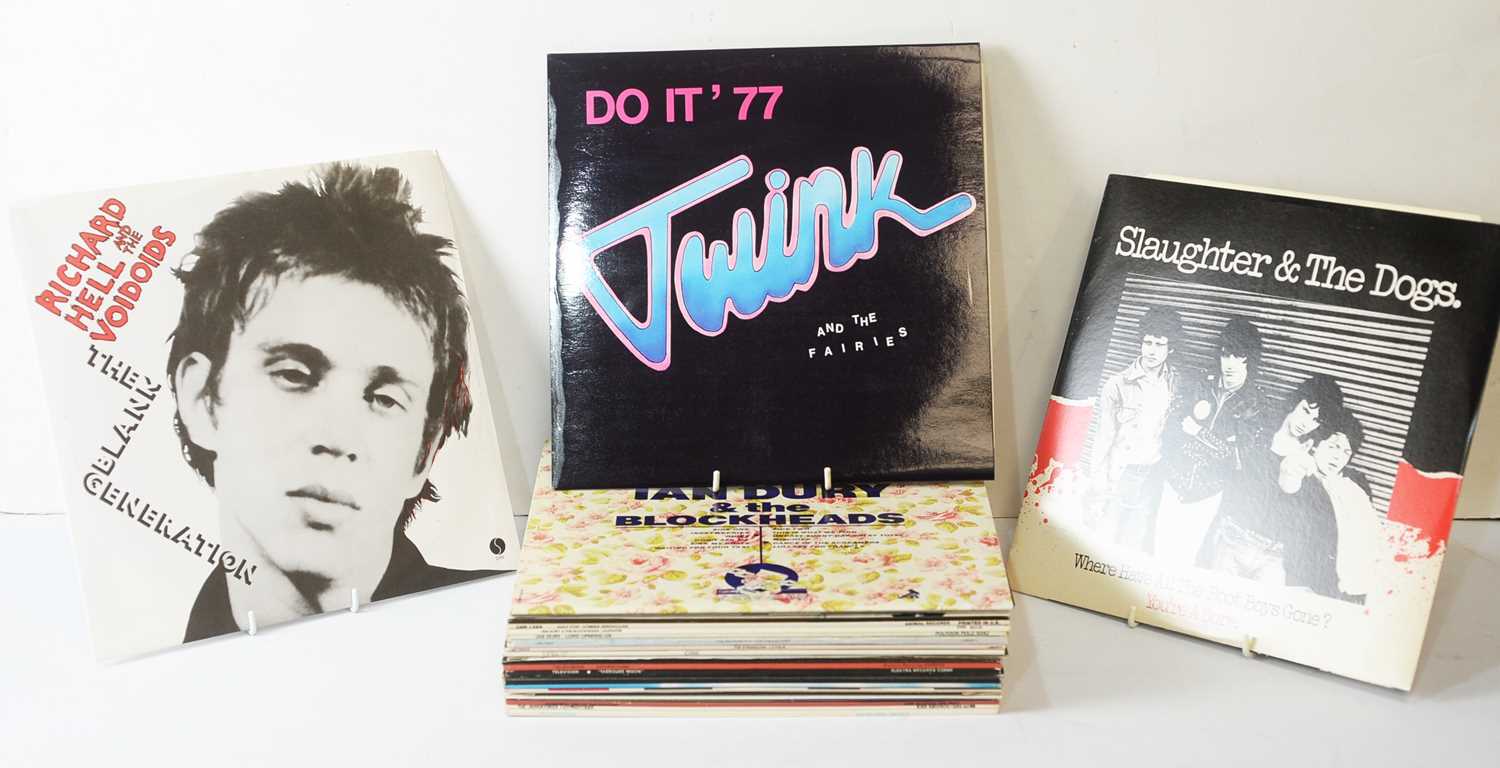 Lot 870 - Mixed punk LPs and singles