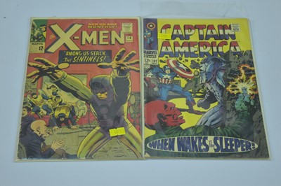 Lot 1392 - X-Men; and Captain America.