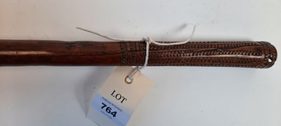Lot 764 - Fiji throwing club i ula tavatava.