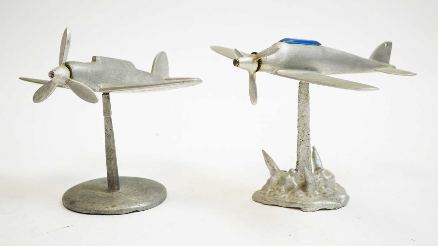 Lot 735 - Two World War II period Italian model aeroplanes.