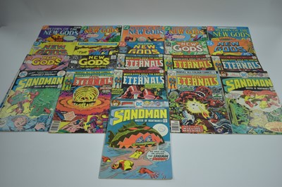 Lot 1415 - The Sandman, The Eternals; and various New Gods comics.