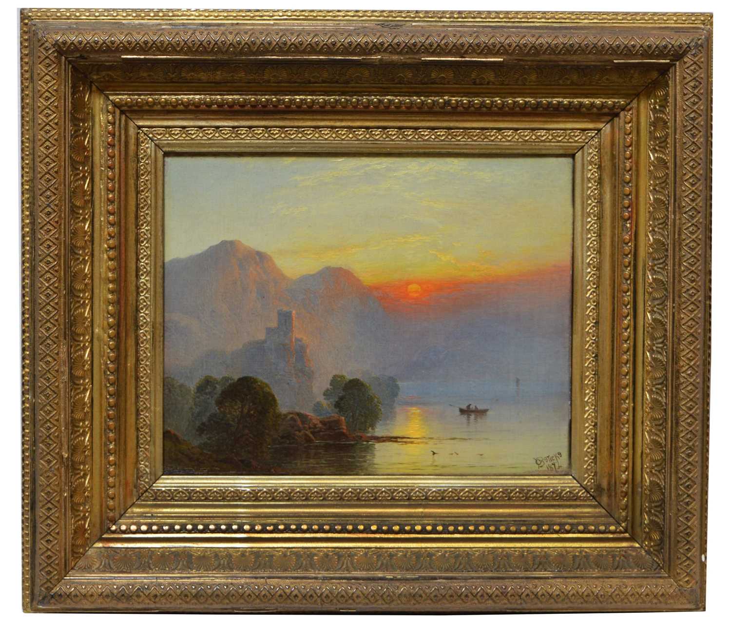 Lot 510 - George Blackie Sticks - oil.