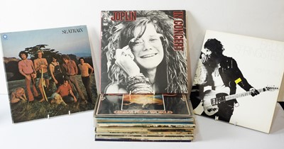 Lot 1026 - Mixed rock and pop LPs