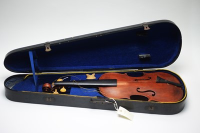 Lot 703 - English violin inscribed David Nelson 1893