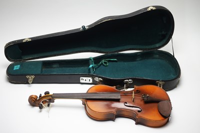 Lot 706 - Student Violin cased