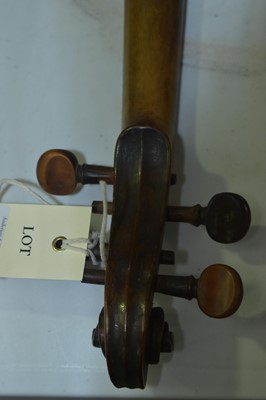 Lot 710 - Violin in rosewood case