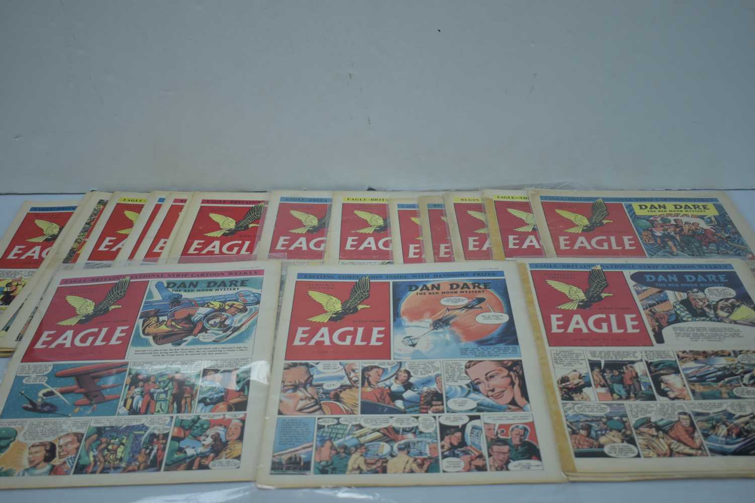 Lot 153 - Eagle Comic, Vol. 3, No's. 6, 9-14, 16, 17, 19-...