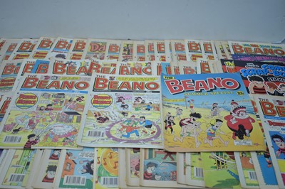 Lot 1463 - The Beano; and two Beano sticker albums.