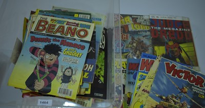 Lot 1464 - Star Lord; Judge Dredd The Megazine; and other annuals and British comics.