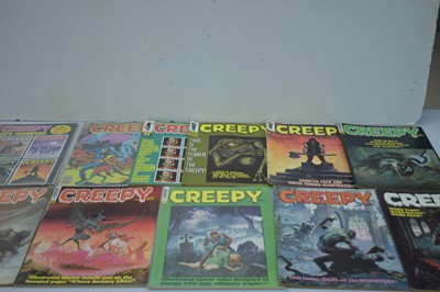 Lot 1476 - Creepy Horror Magazine by Warren; and Creepy Year Book.