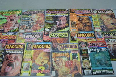 Lot 1514 - Sundry copies of Fangoria Horror and Gorezone Horror.