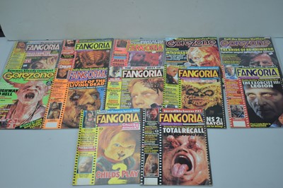 Lot 1515 - Sundry copies of Fangoria Horror and Gorezone Horror.