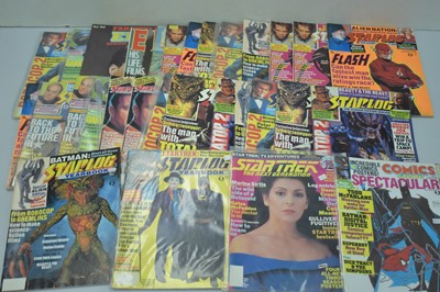 Lot 1517 - Science fiction, pop and comics-related magazines.