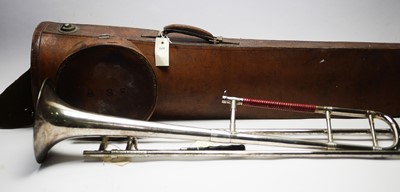 Lot 665 - Boosey and Hawkes Bass trombone in G