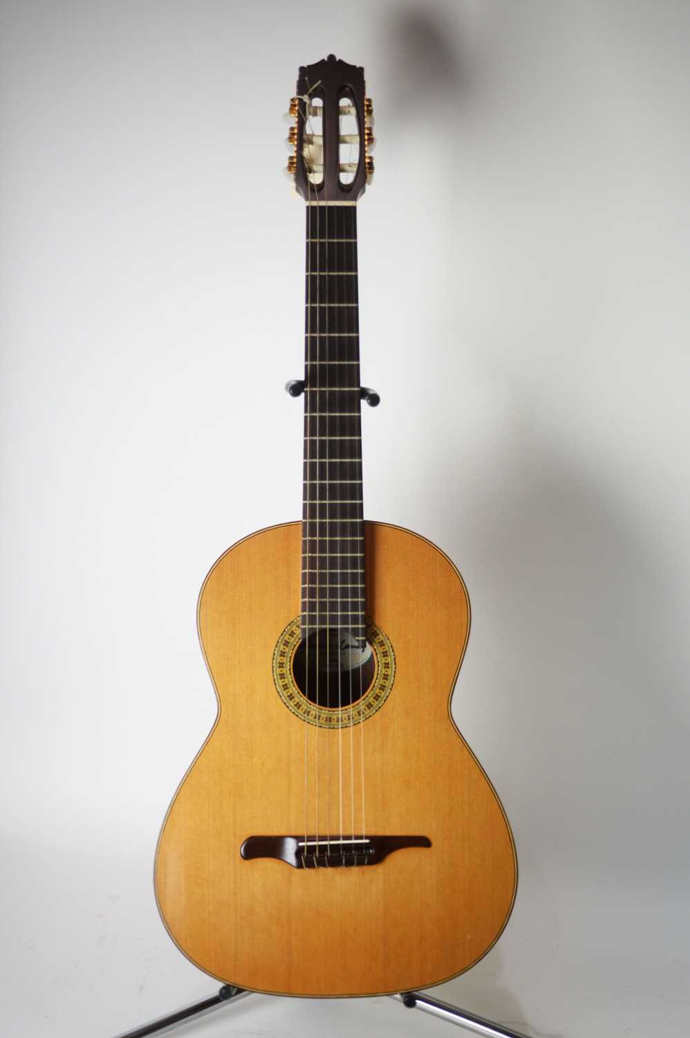 Lot 124 - Antonio Lamaq SD P2 classical guitar cased