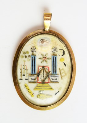 Lot 45 - Victorian Masonic pendant