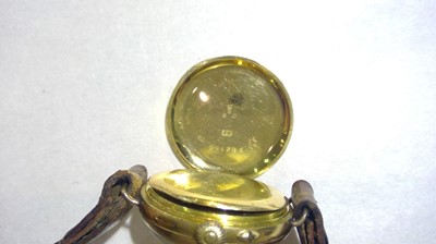 Lot 88 - Stauffer & Co 18ct gold cased wristwatch