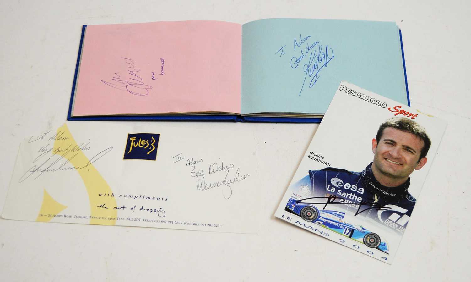 Lot 632 - An autograph book, mainly footballers.