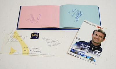 Lot 632 - An autograph book, mainly footballers.
