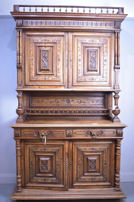 Lot 498 - Continental side cabinet.