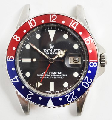 Lot 89 - Rolex Oyster Perpetual GMT-Master with Pepsi bezel