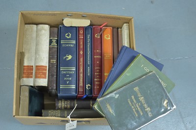 Lot 176A - Fishing interest books; and Folio books.