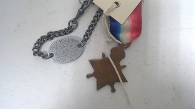 Lot 88 - WWI GS medal group and other items