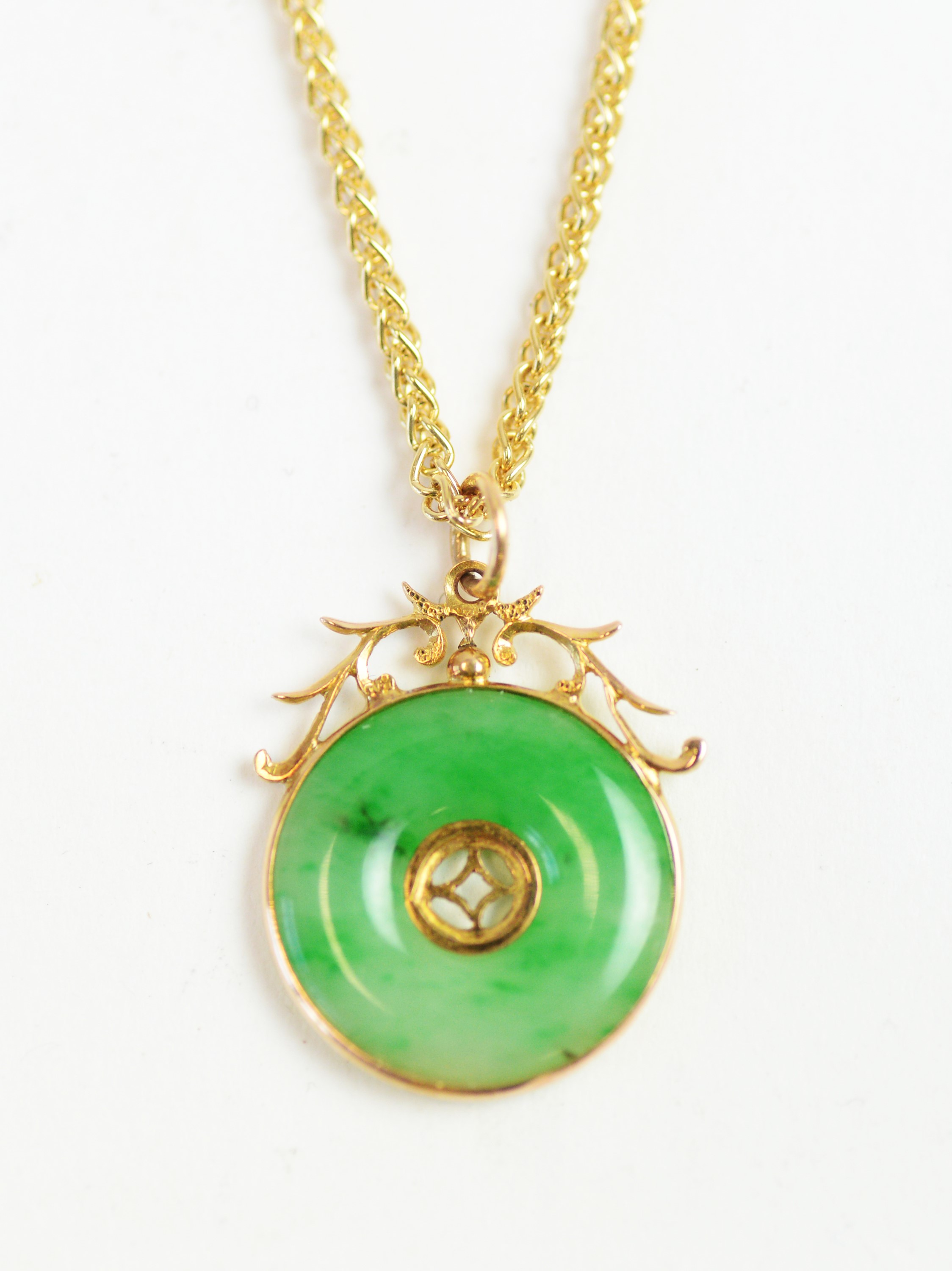 Chinese deals jade pendants