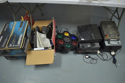 Lot 326 - CD, DVD, LP and other music players; and associated items.