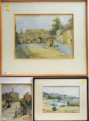 Lot 945 - Alfred J* Simpson - watercolours.