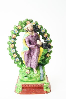 Lot 629 - Staffordshire figure Elija