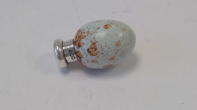 Lot 199 - Victorian egg pattern scent bottle