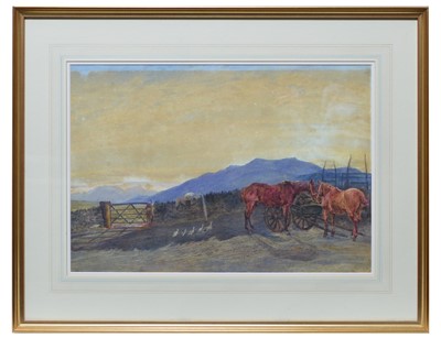 Lot 484 - Attributed to Charles Richardson - watercolour.