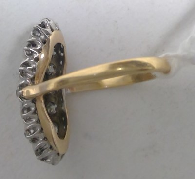 Lot 16 - Victorian diamond dress ring