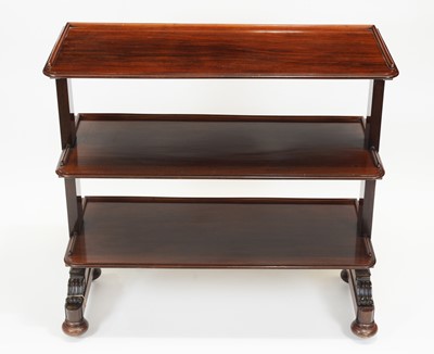 Lot 798 - Victorian mahogany three-tier etagere