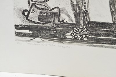 Lot 443 - Anthony Gross - etching.