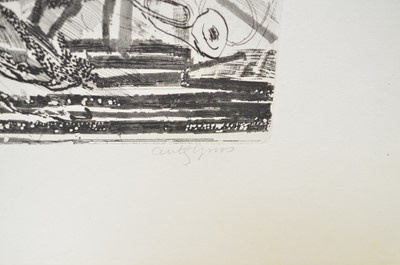 Lot 443 - Anthony Gross - etching.