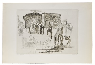 Lot 450 - Anthony Gross - etching.