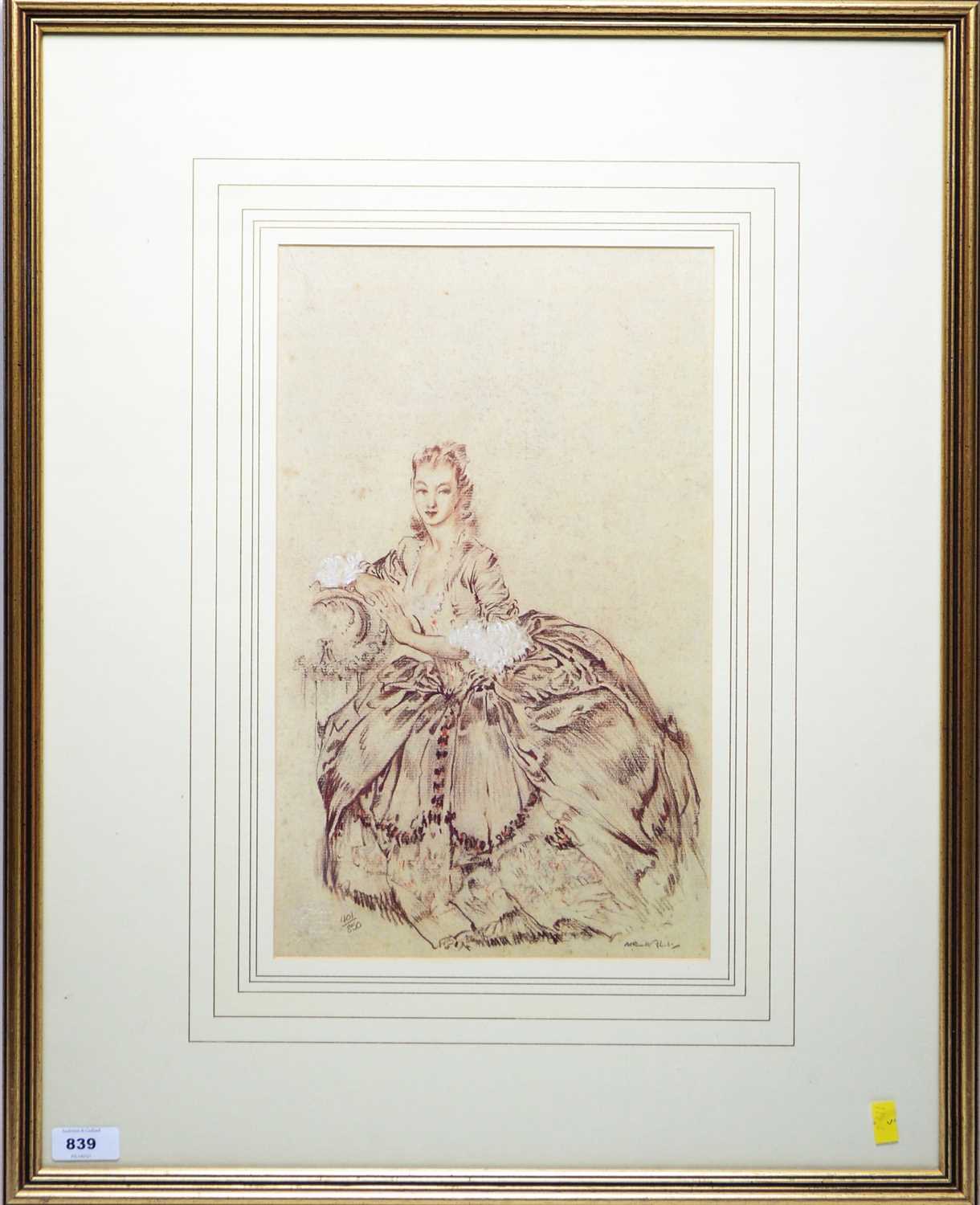 Lot 839 - Sir William Russell Flint - Limited edition print