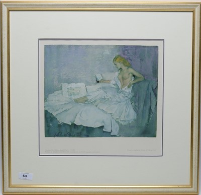 Lot 53 - Sir William Russell Flint - limited edition.